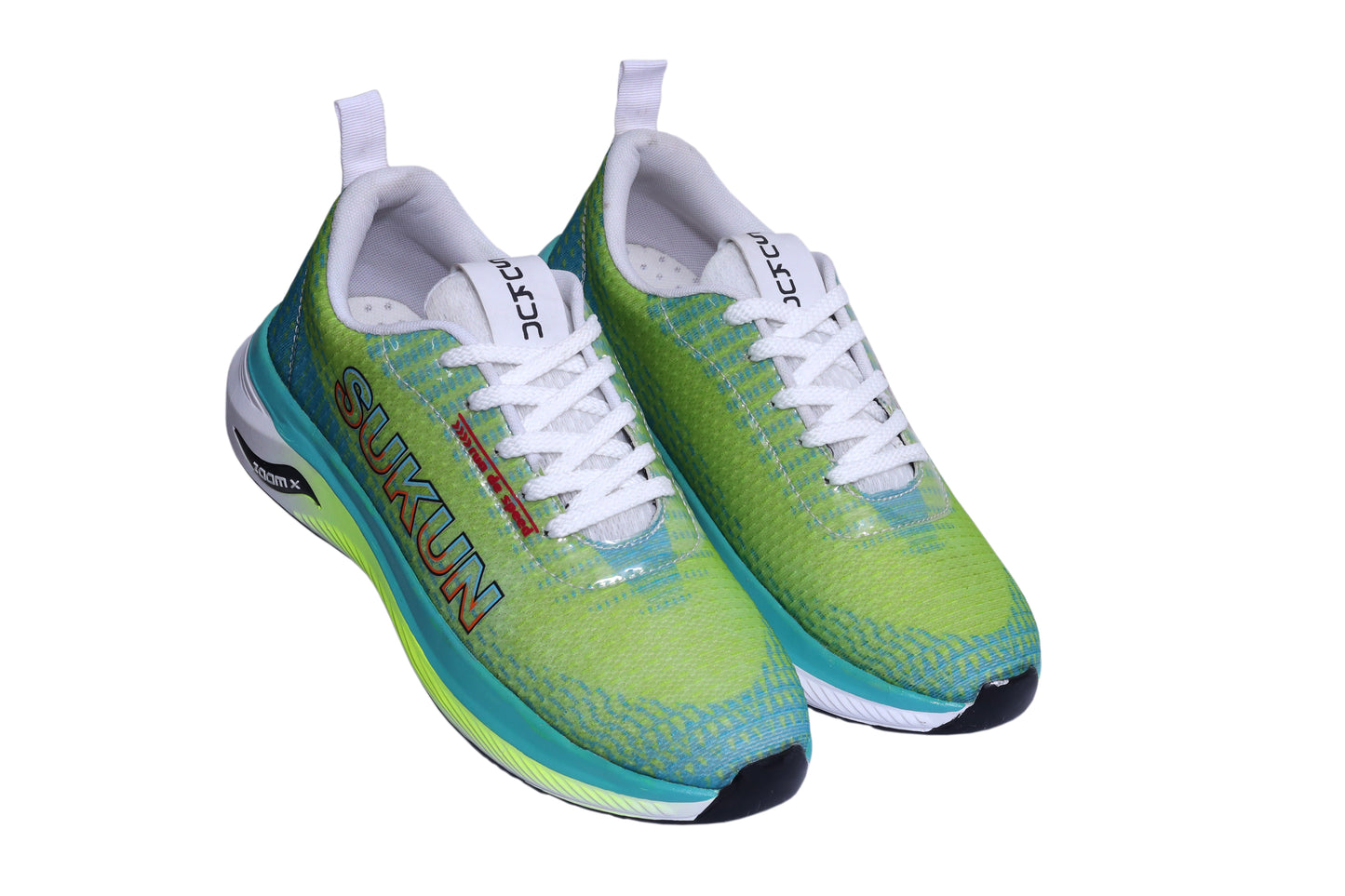 SUKUN Printed Green Casual Shoes with step in Style