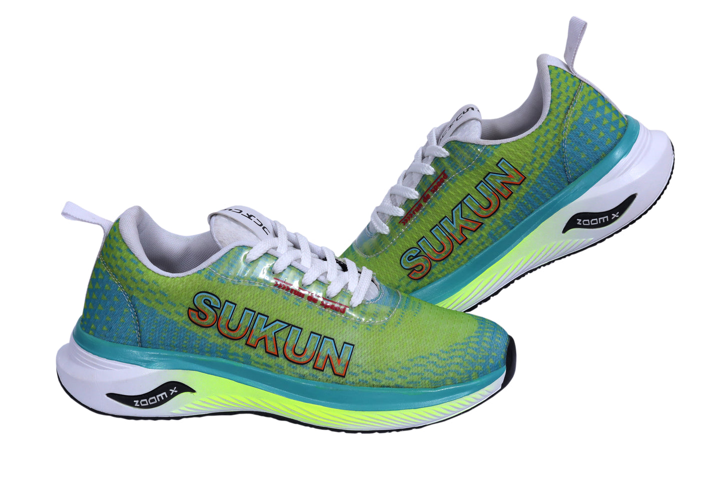 SUKUN Printed Green Casual Shoes with step in Style