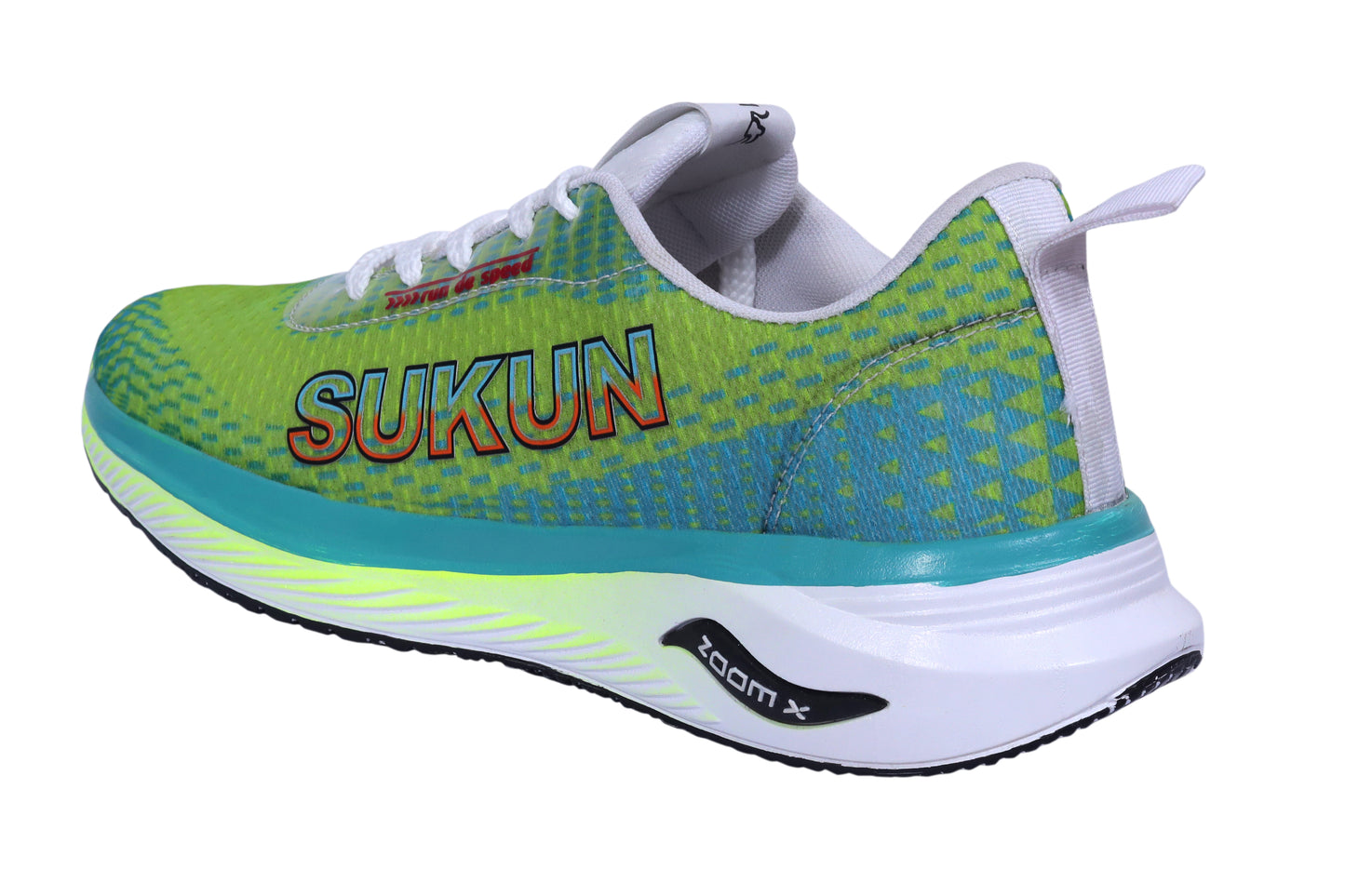 SUKUN Printed Green Casual Shoes with step in Style